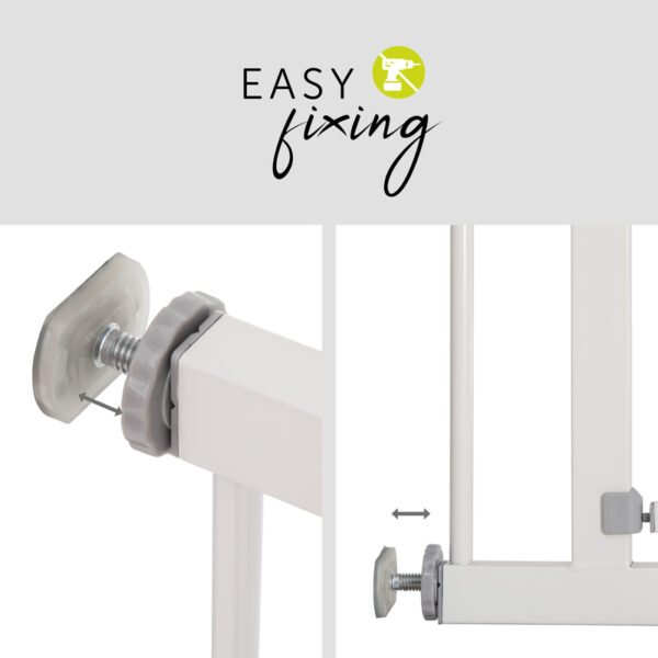 baby-safety-gate-Hauck-Auto-Close-N-Stop-white-easy-fixing