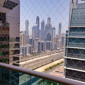 Netzen-balcony-child-safety-net-system-on-very-high-balcony-JLT-Dubai-31st-floor